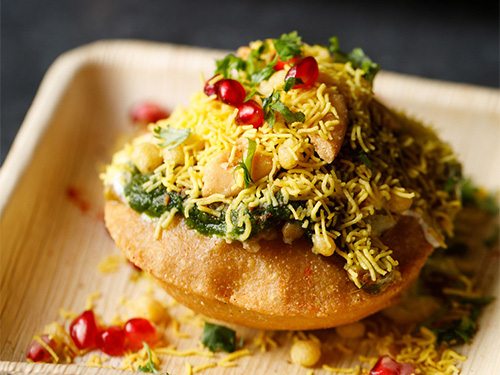 raj kachori chaat recipe