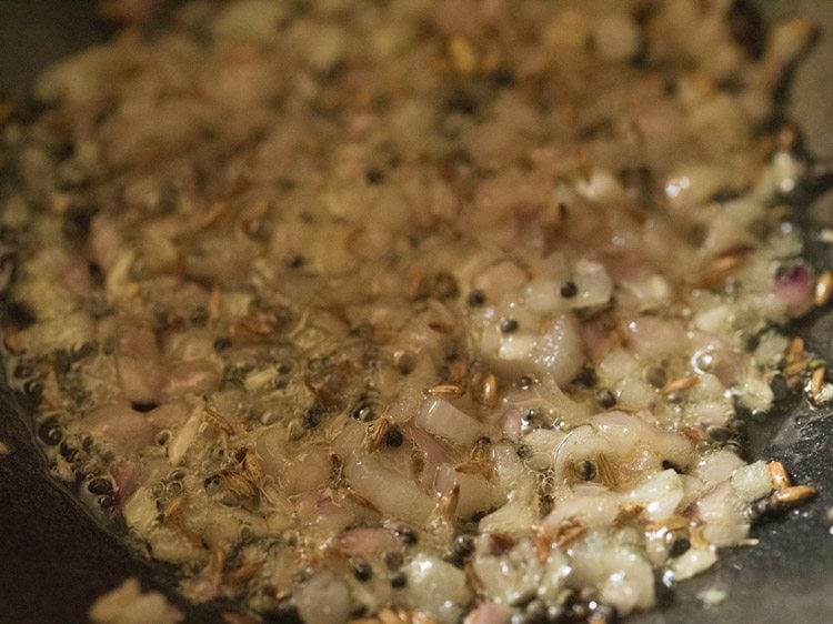 sautéing onions. 