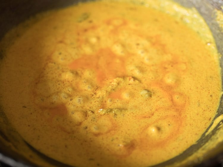 making gatte ki sabzi recipe