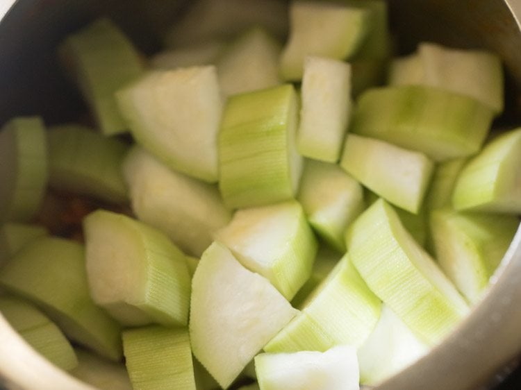 making lauki sabji recipe