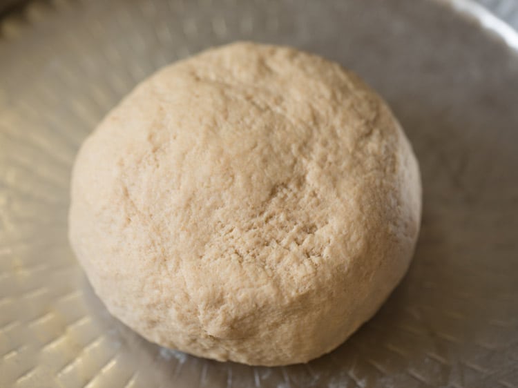 smooth and soft dough kneaded. 
