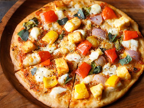 paneer pizza recipe