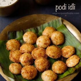 podi idli