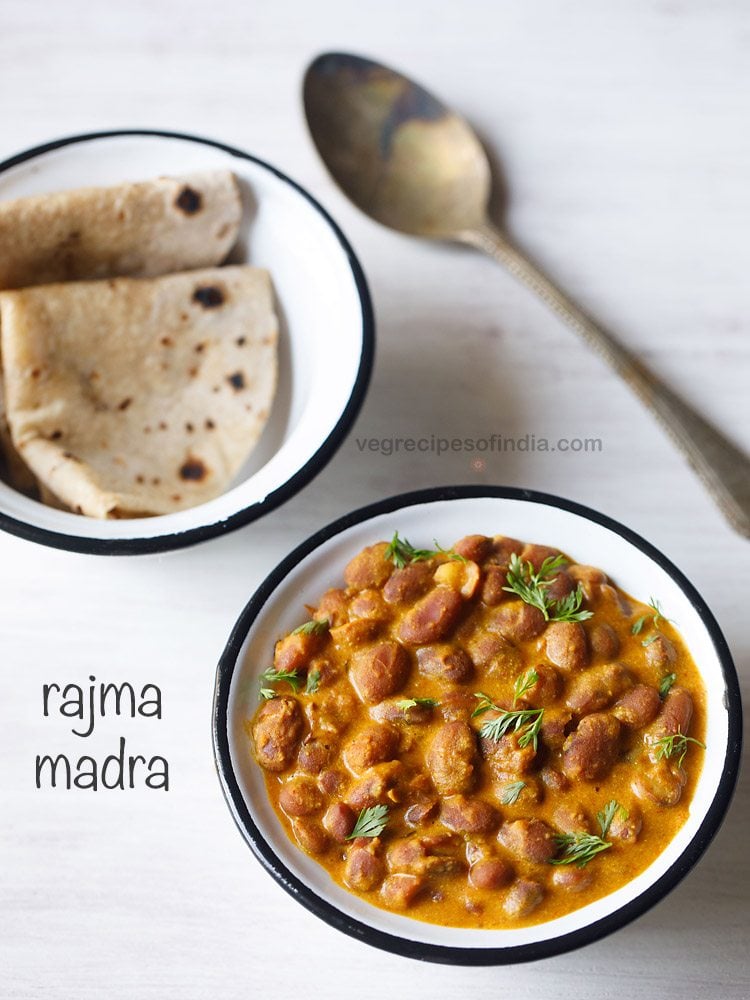 rajma madra recipe