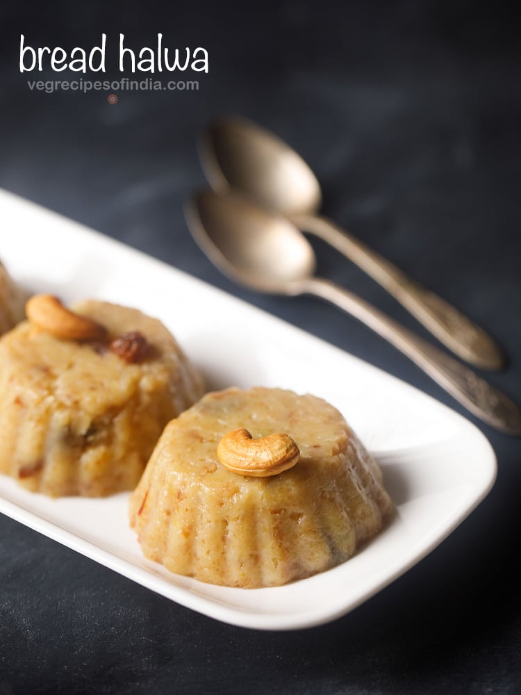 bread ka halwa, bread halwa recipe