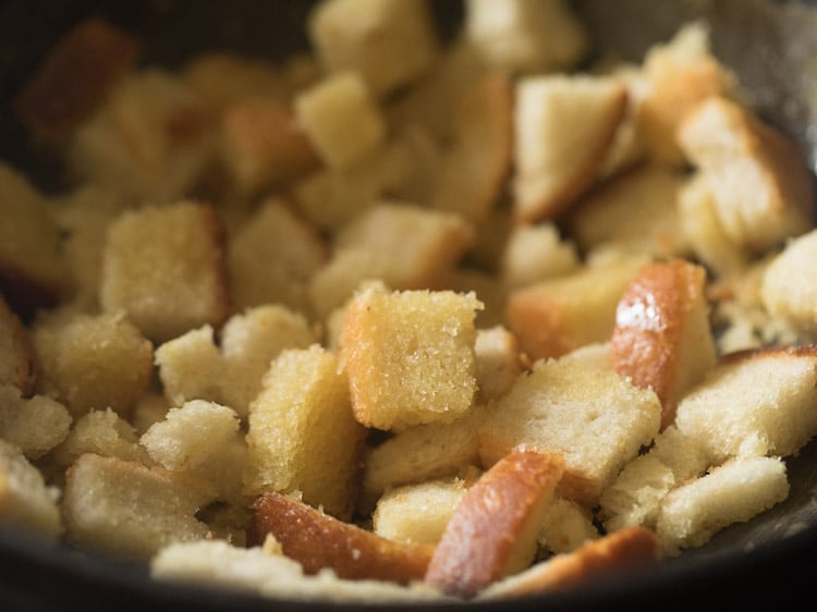 making bread halwa recipe