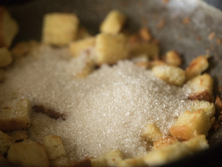 making bread halwa recipe