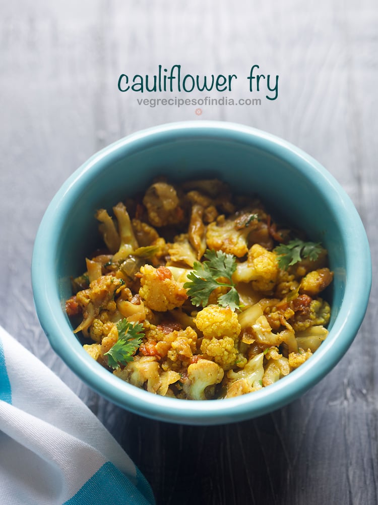 cauliflower fry recipe