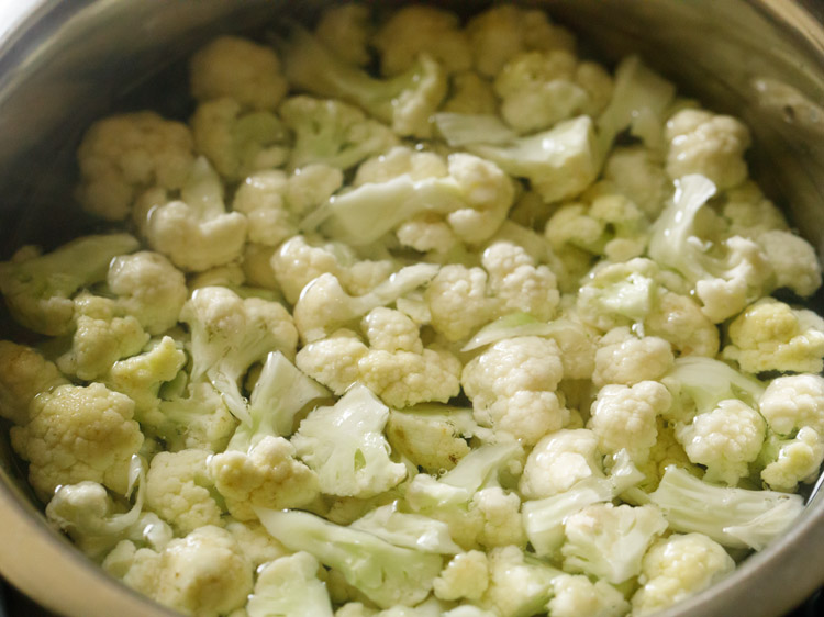 cauliflower to make cauliflower fry recipe