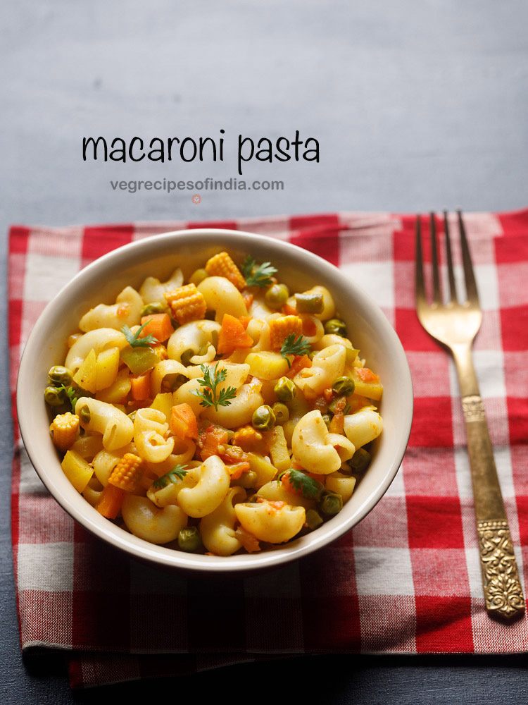 macaroni recipe Indian style