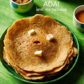 adai recipe, how to make adai recipe, adai dosa recipe