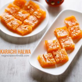 karachi halwa recipe, bombay halwa recipe, corn flour halwa recipe