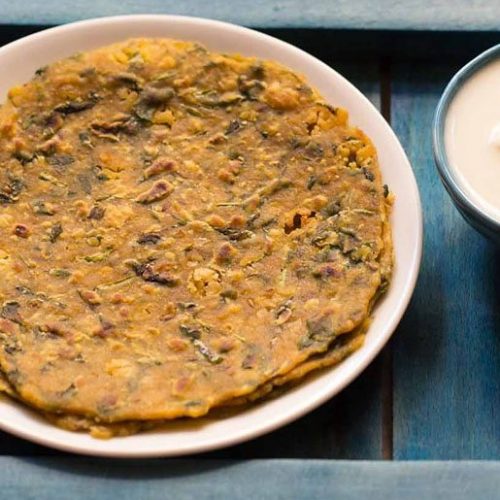 leftover dal paratha recipe