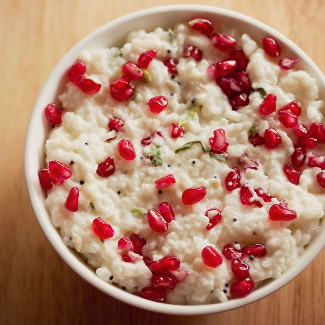 curd rice recipe, how to make curd rice recipe thayir sadam
