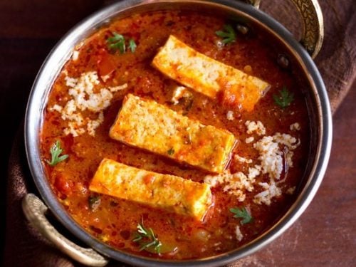 kadai paneer gravy recipe