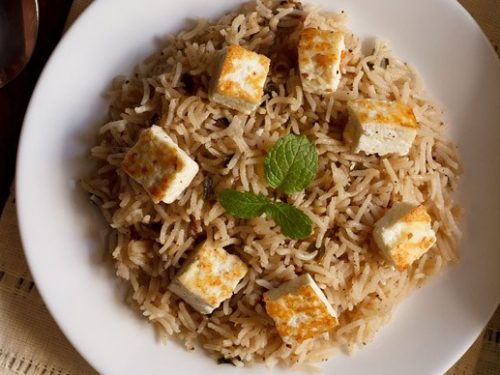 paneer pulao recipe