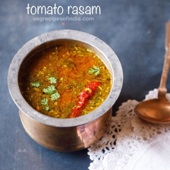 Tomato Rasam (Thakkali Rasam)
