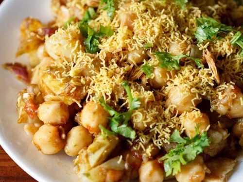 aloo chana chaat recipe