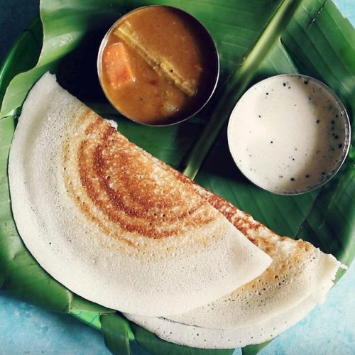 plain dosa, sada dosa