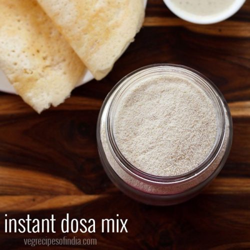 instant dosa mix recipe