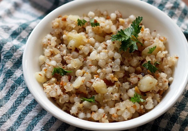 sabudana khichdi recipe, how to make sabudana khichdi for
