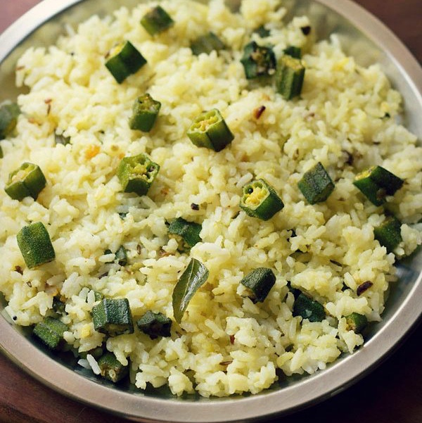 Bhindi Rice (Okra Rice) Image