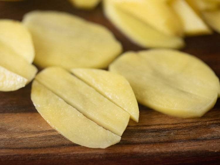 making chilli potato recipe