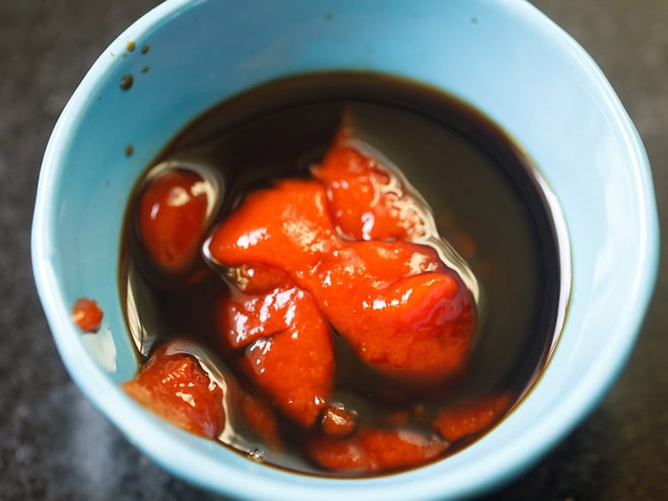 making chilli potato recipe