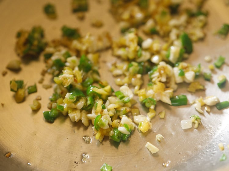 making chilli potato