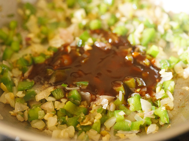 making chilli potato