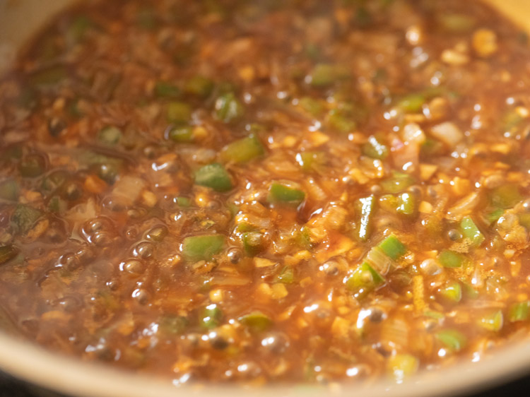 making chilli potato