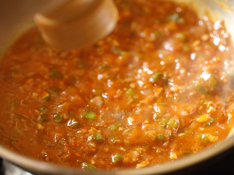 making chilli potato