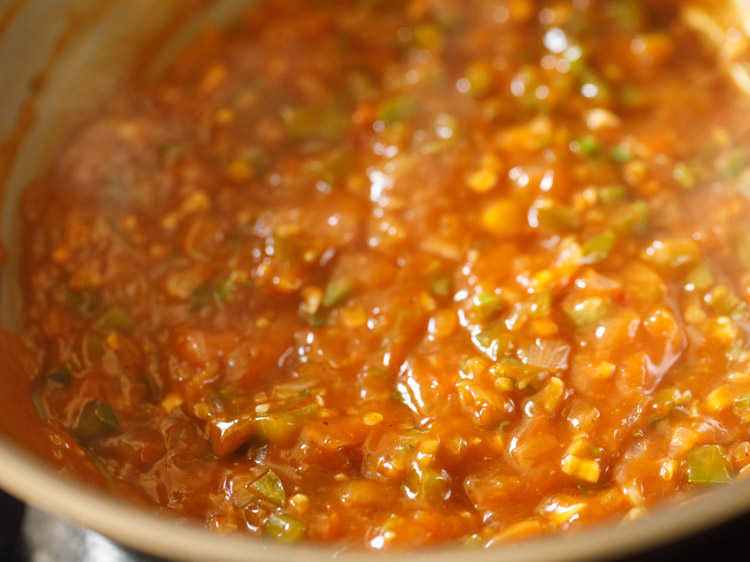 making chilli potato