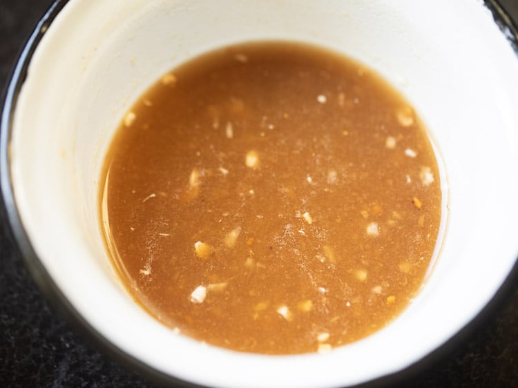 squeezed tamarind pulp in a bowl