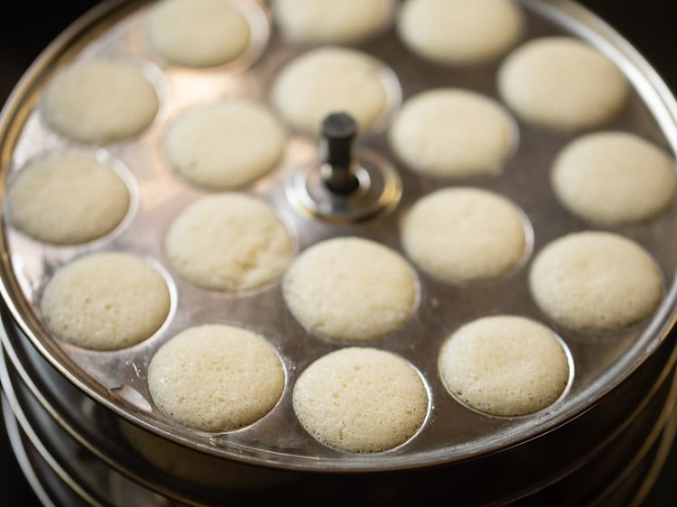 steam idli for idli sambar