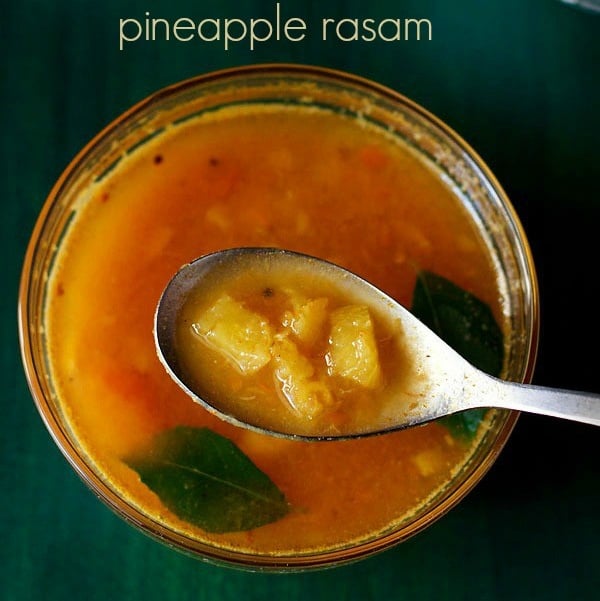 Pineapple Rasam » Dassana's Veg Recipes