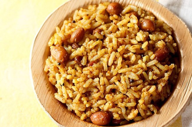 Tamarind Rice | Puliyodharai Recipe » Dassana's Veg Recipes