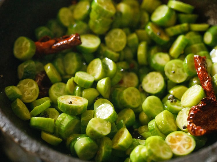 making kovakkai poriyal