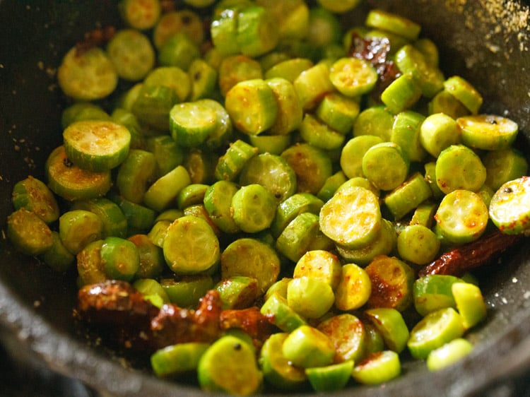 making kovakkai poriyal