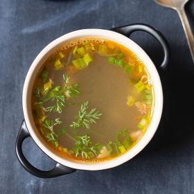 lemon coriander soup recipe