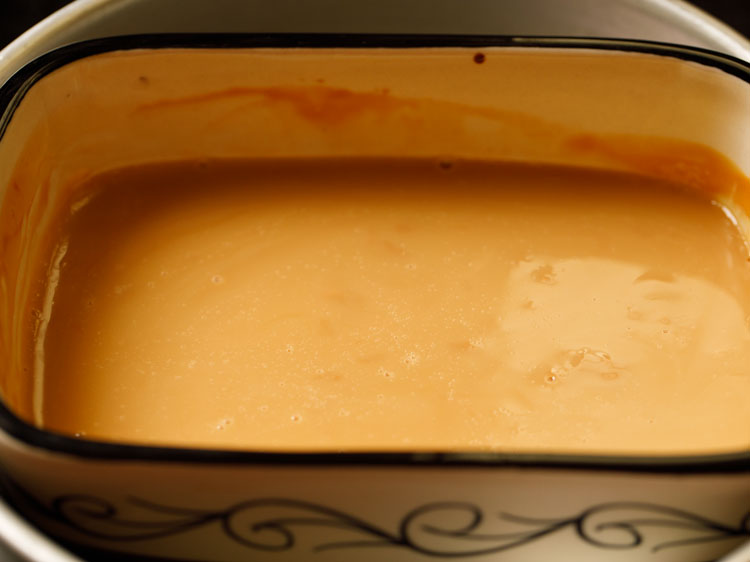 dulce de leche has darkened a few shades.