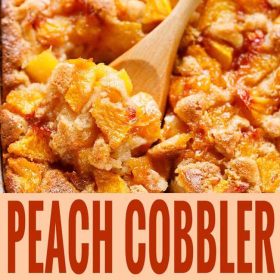 peach cobbler recipe