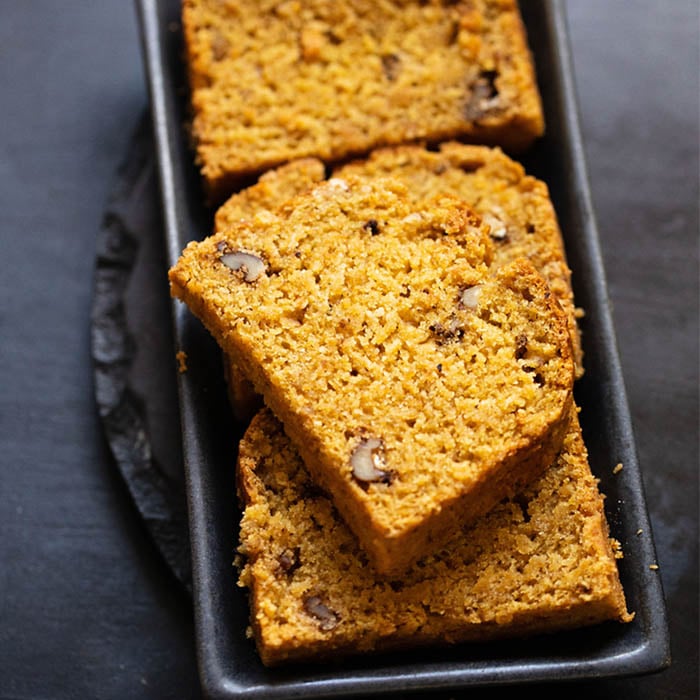 Eggless Pumpkin Bread Recipe-image