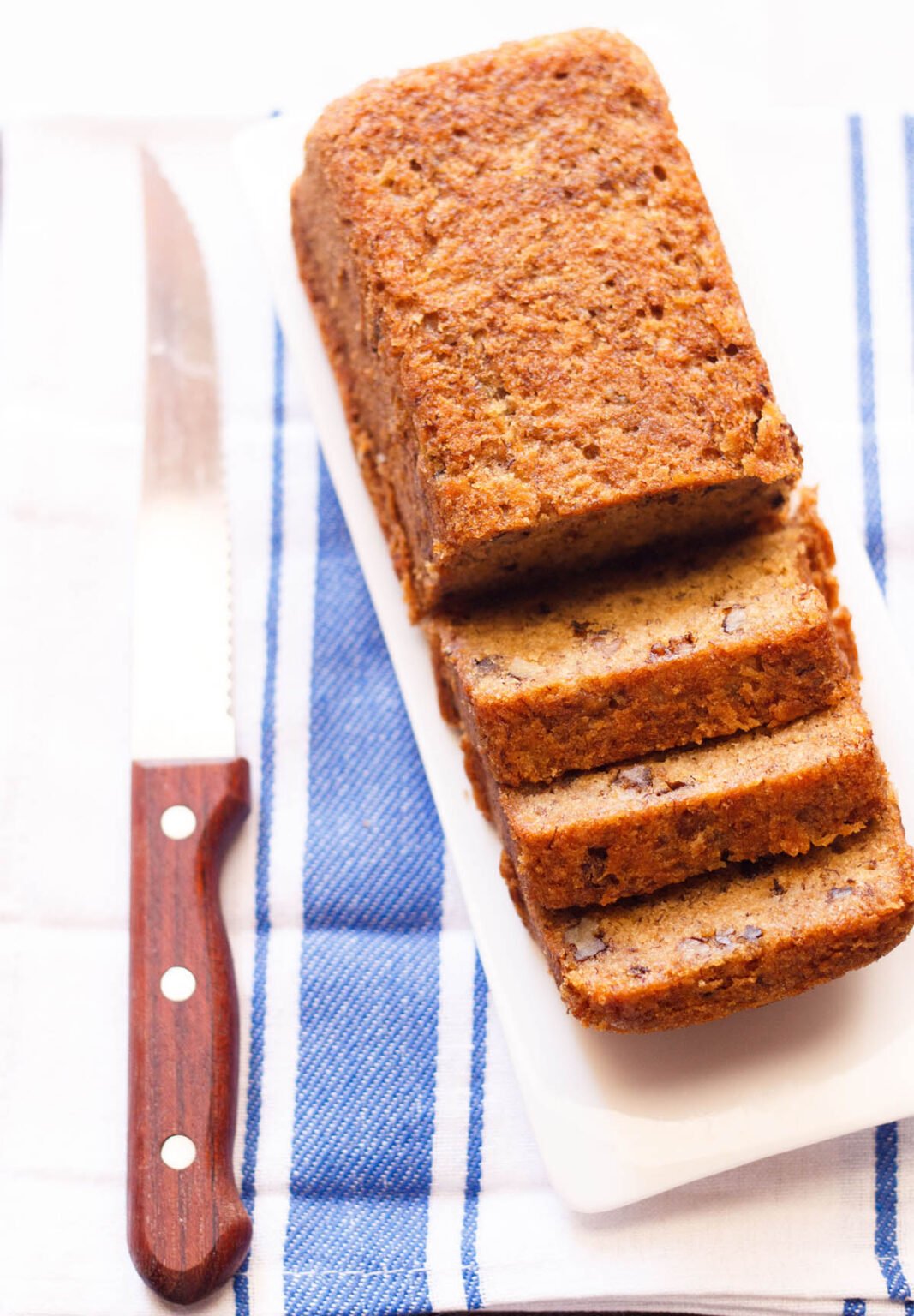 Easy Banana Cake Recipe (Eggless, Vegan & Whole Wheat)