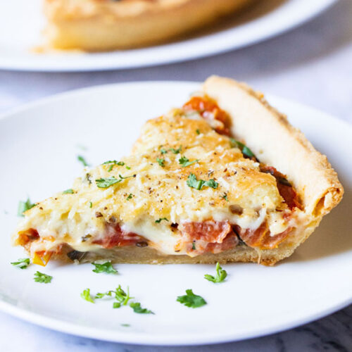 Tomato Pie Recipe  No Soggy Crust   - 19