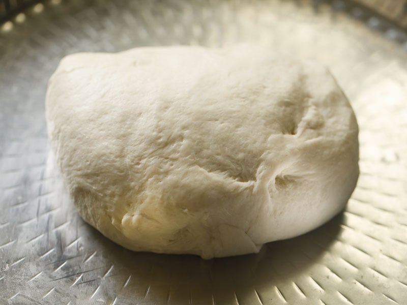 lightly kneaded dough