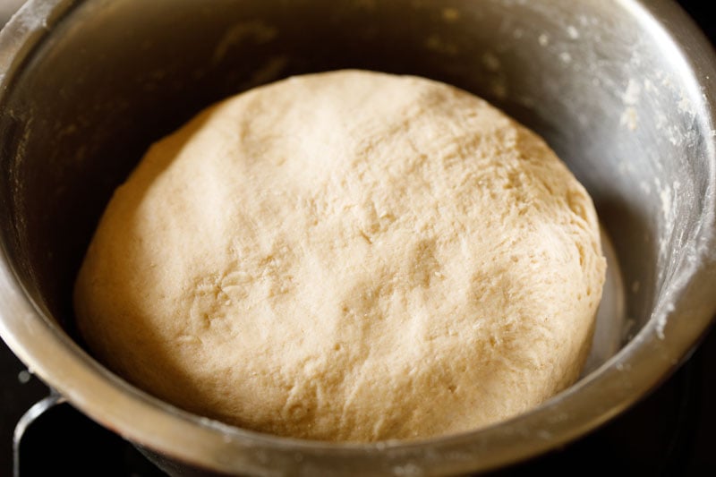 neat smooth dough formed.