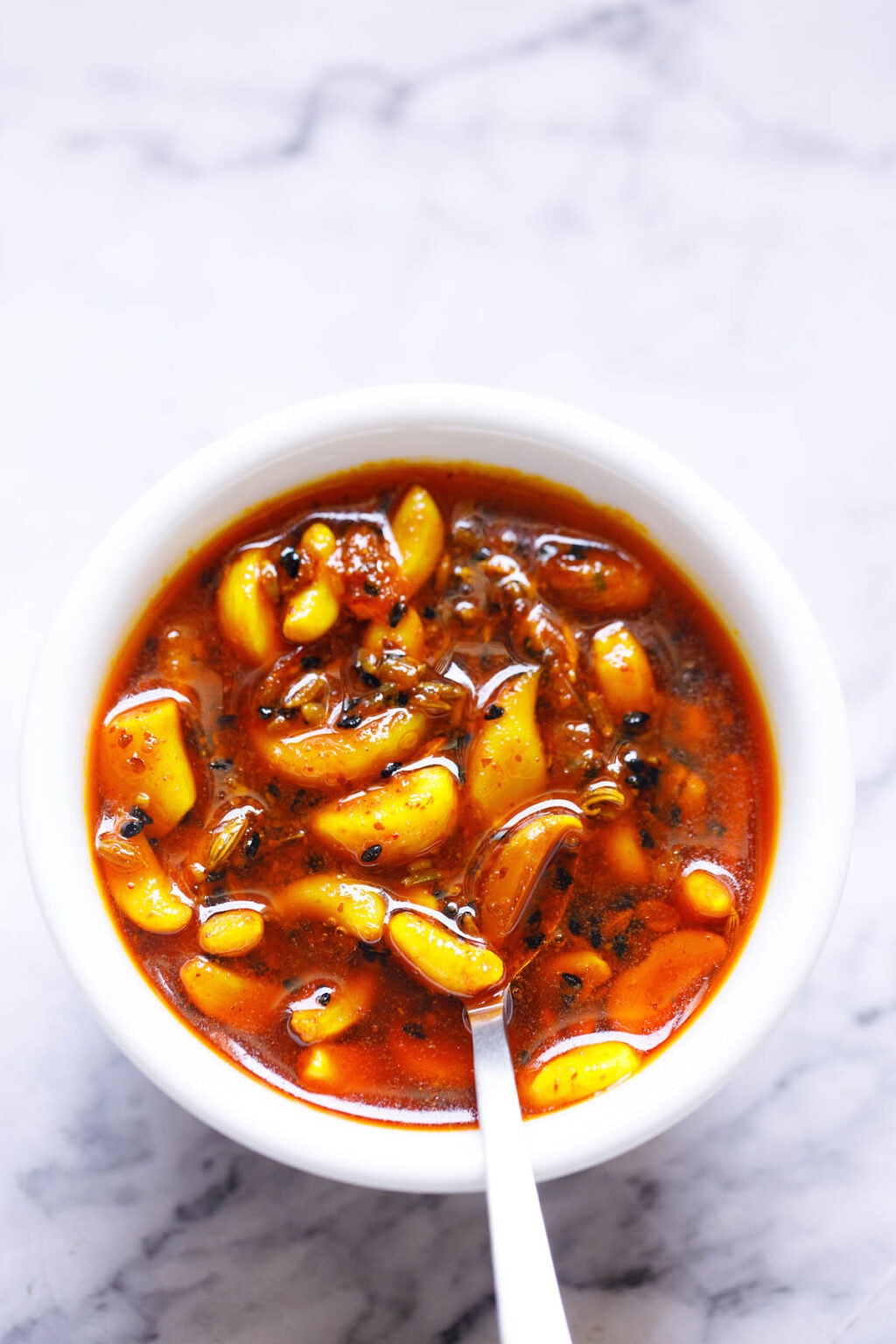 Garlic Pickle (Lahsun ka Achar) » Dassana's Veg Recipes