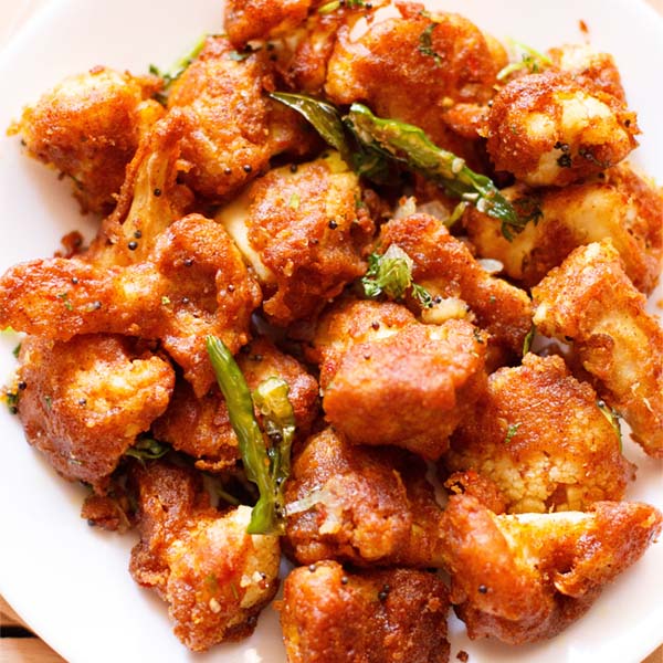 Gobi 65 (Cauliflower 65) » Dassana's Veg Recipes