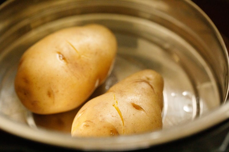 cooked potatoes in the instant pot